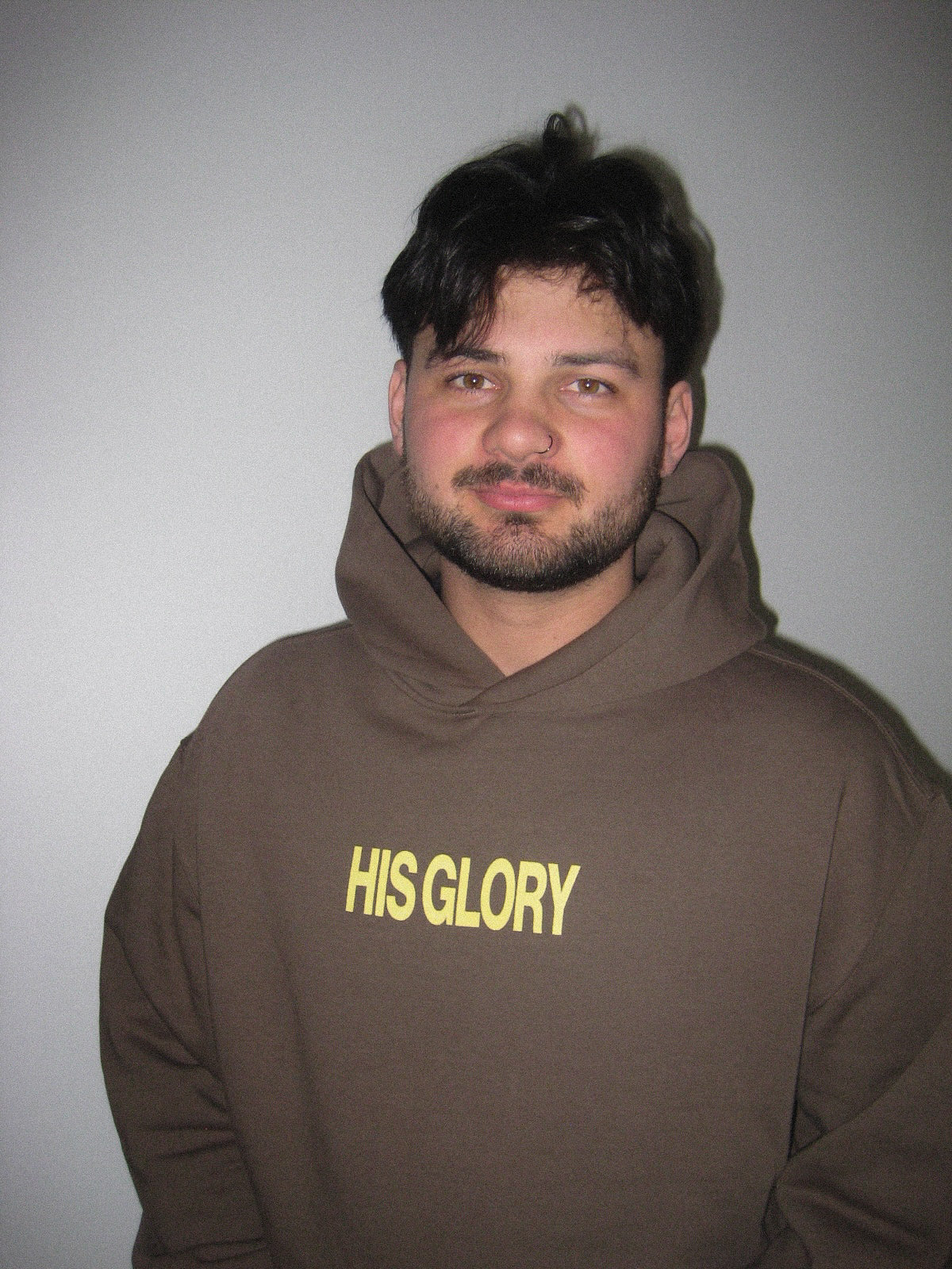 HIS GLORY HOOD - WALNUT