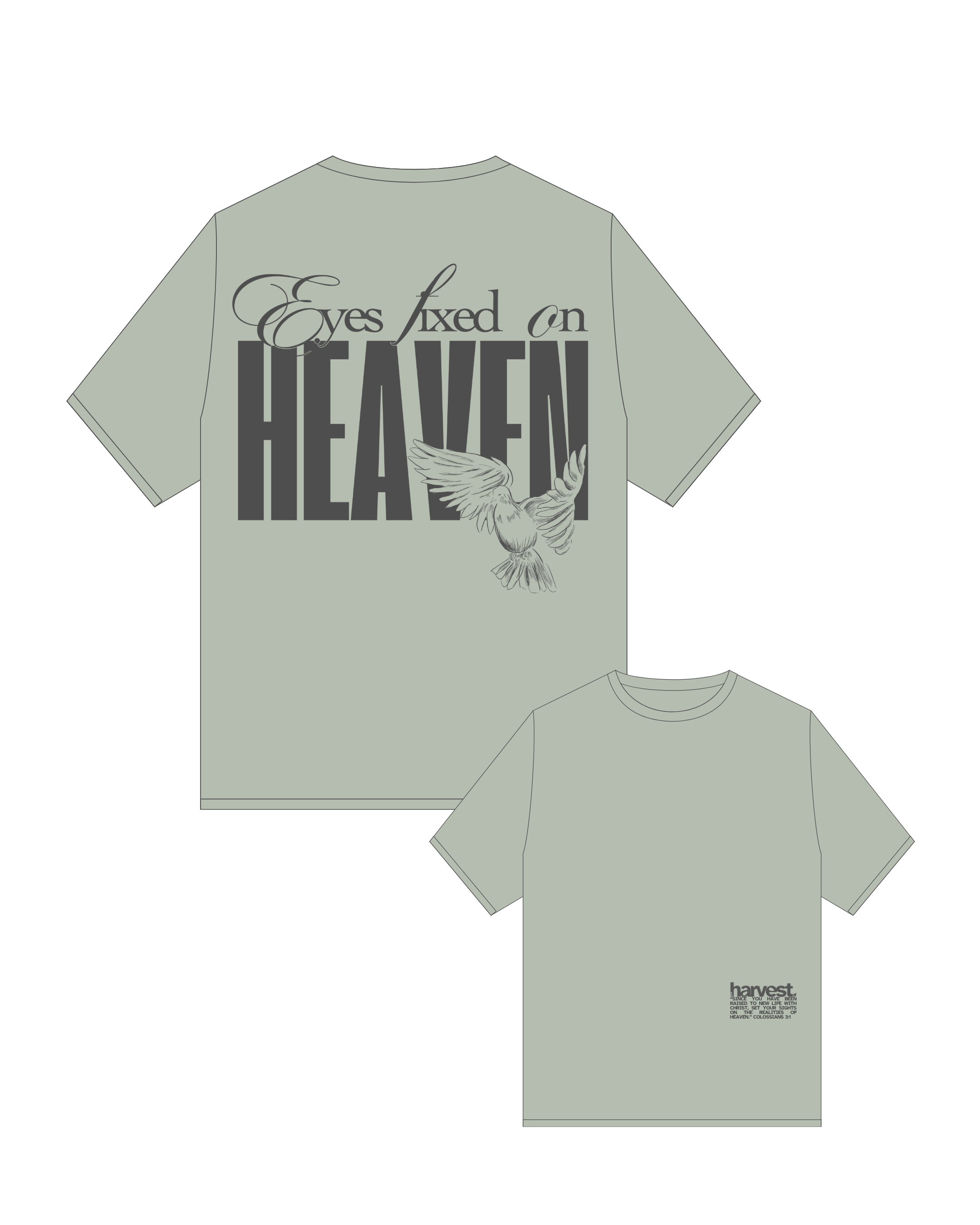 EYES FIXED TEE - E&C